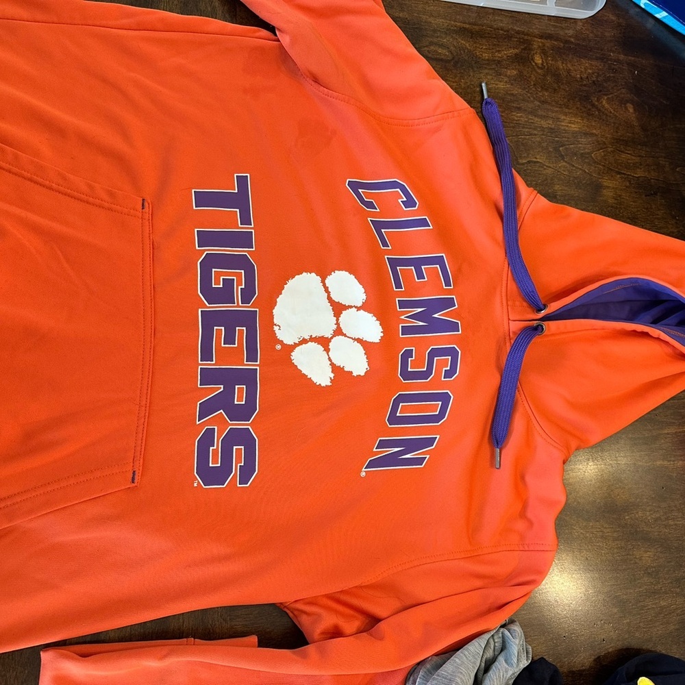J.‎ America Purple and Orange Athletic Hoodie​